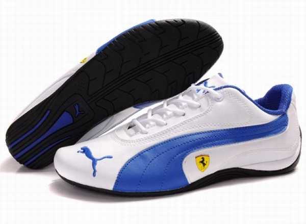 puma fille homme bleu